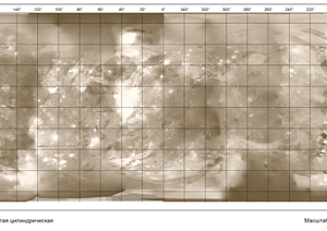 Карта поверхности, созданная на основе обработки ортоизображений
